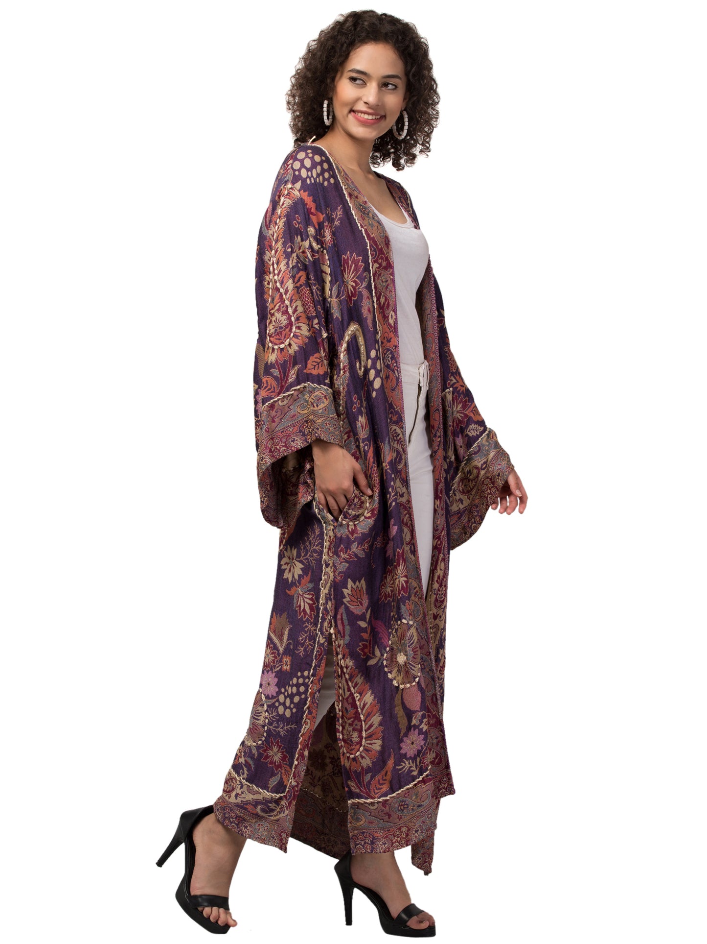 Willow Thick Stitch Kimono Jacket