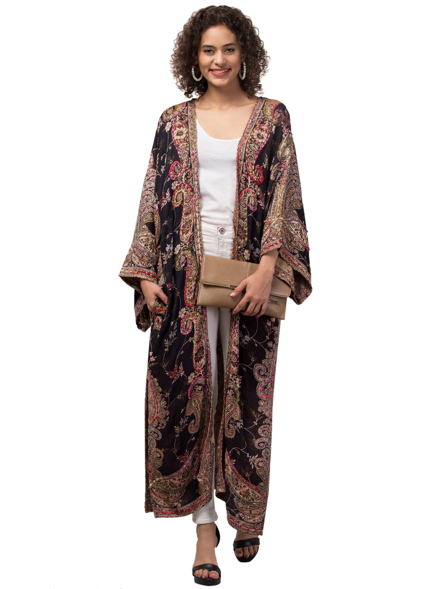 Aria Thick Stitch Kimono Jacket
