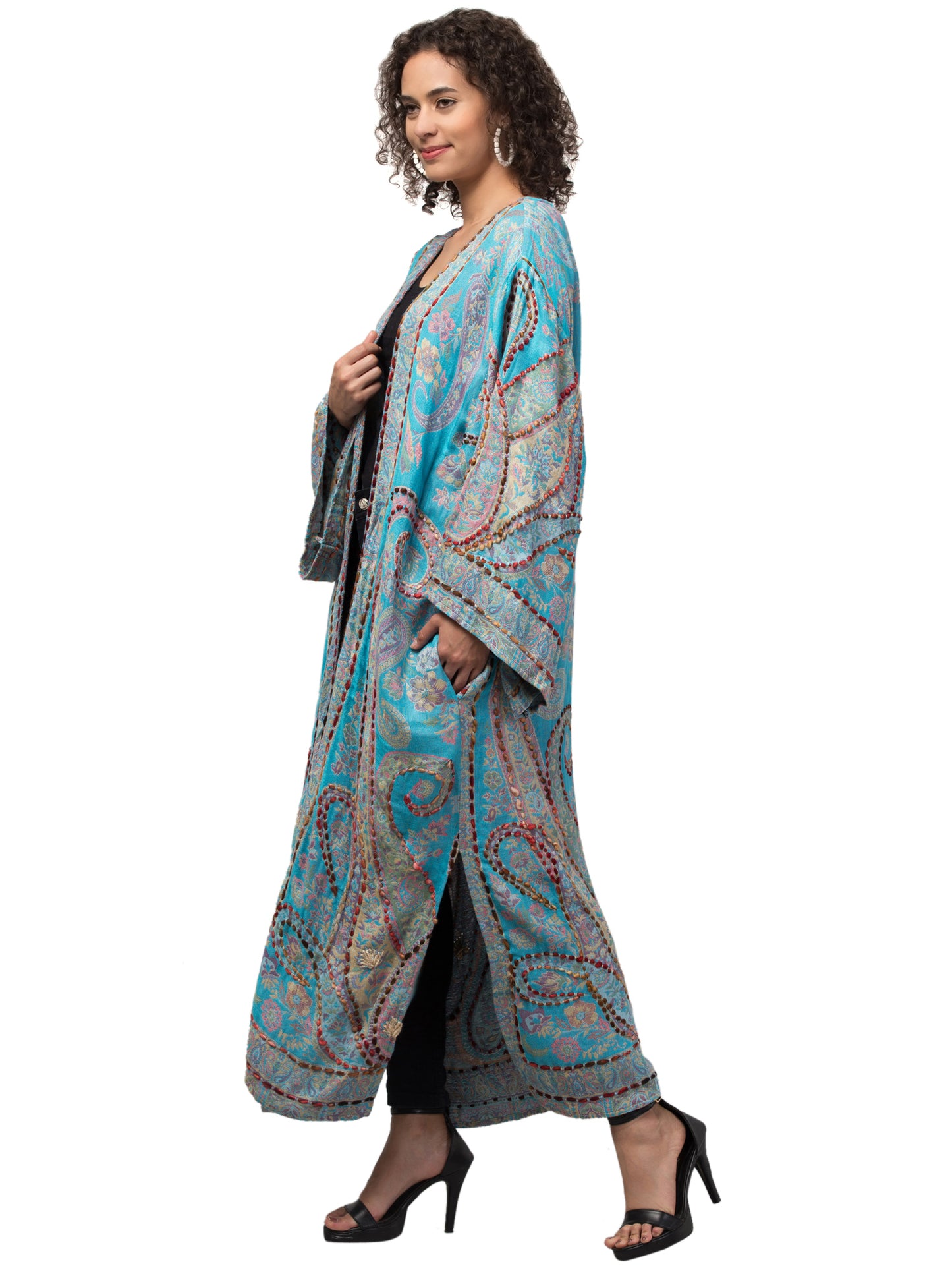 India Indigo Kimono Jacket