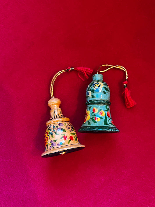 Hand Painted Bell Ornament